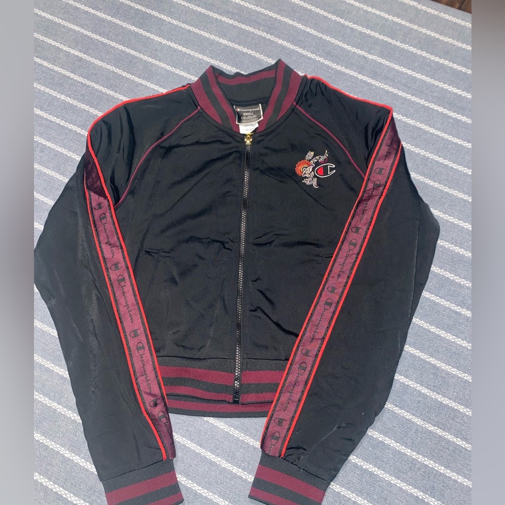 Champion Floral Jacket Track Jacket Small